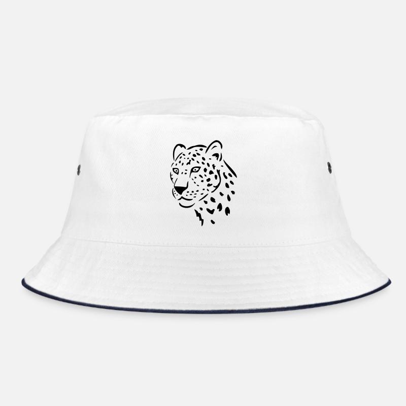 leopard raubkatze Bucket Hat
