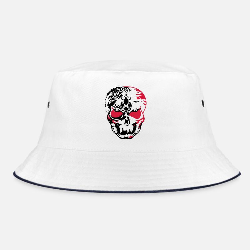 Masque de crâne fait d'ornements Bob
