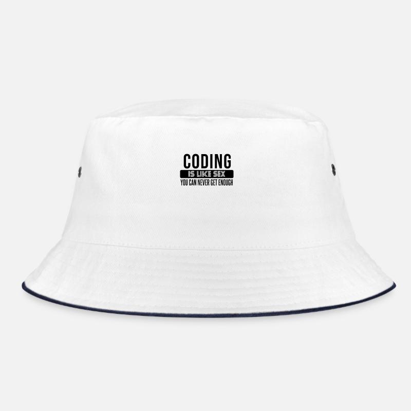 Coding Statement – Provokantes Entwicklerdesign Bucket Hat
