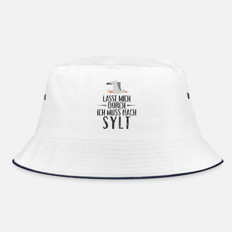 Lasst mich durch ich muss nach Sylt Möwe Bucket Hat