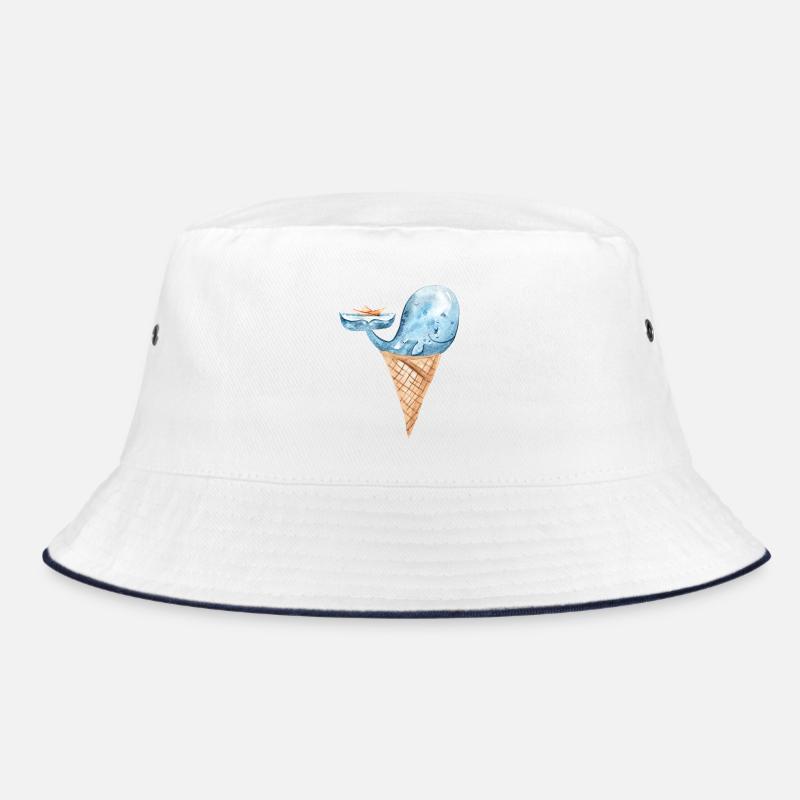Baleine de glace avec design océanique fantasy de navire Bob