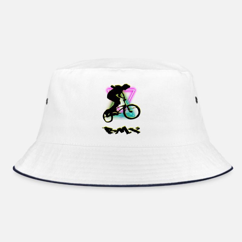 Vélo BMX - Bob - blanc/marine