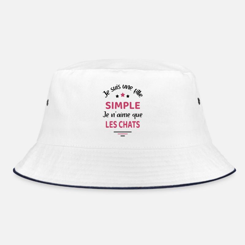 Fille simple chat humour chat Bob