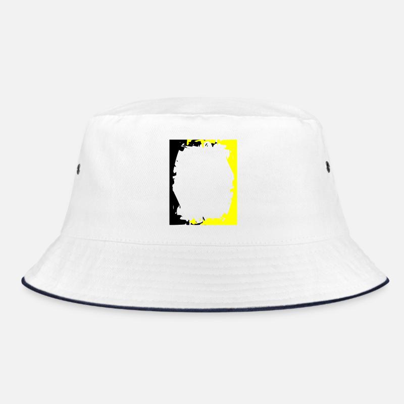 farbiger Krach Rahmen Bucket Hat