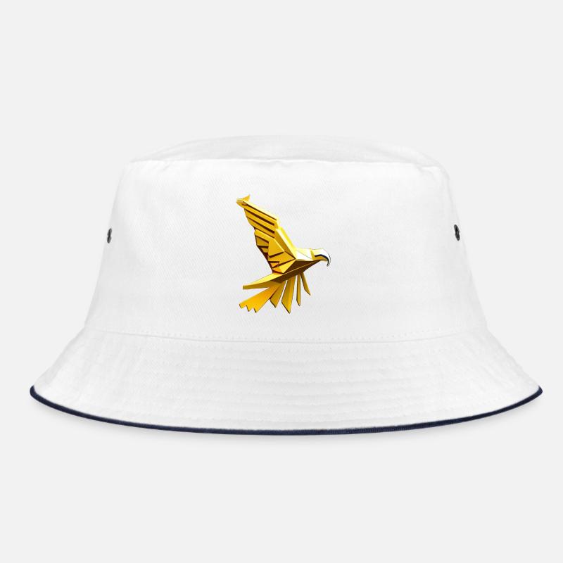 Golden Eagle - Bucket Hat - white/navy