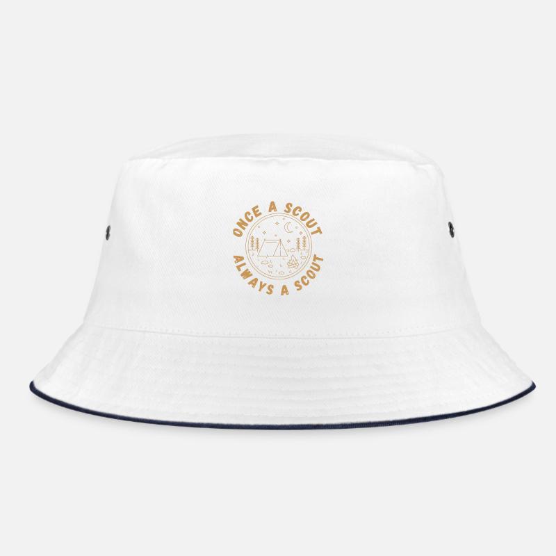 Once a scout always a scout - Scouting T-Shirt Bucket Hat