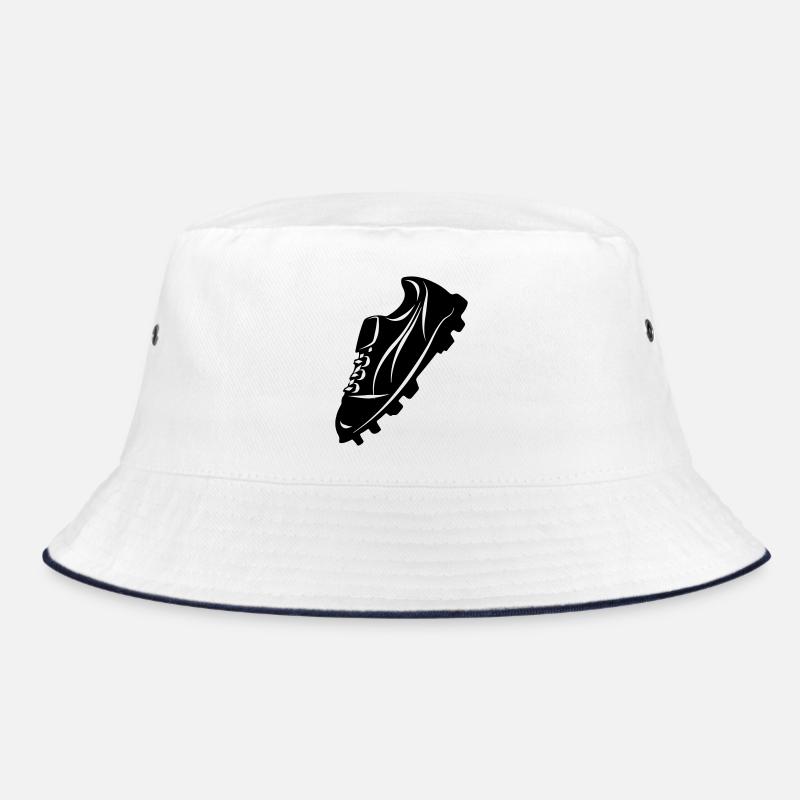 Fußballschuh transparente Schattenfigur Bucket Hat