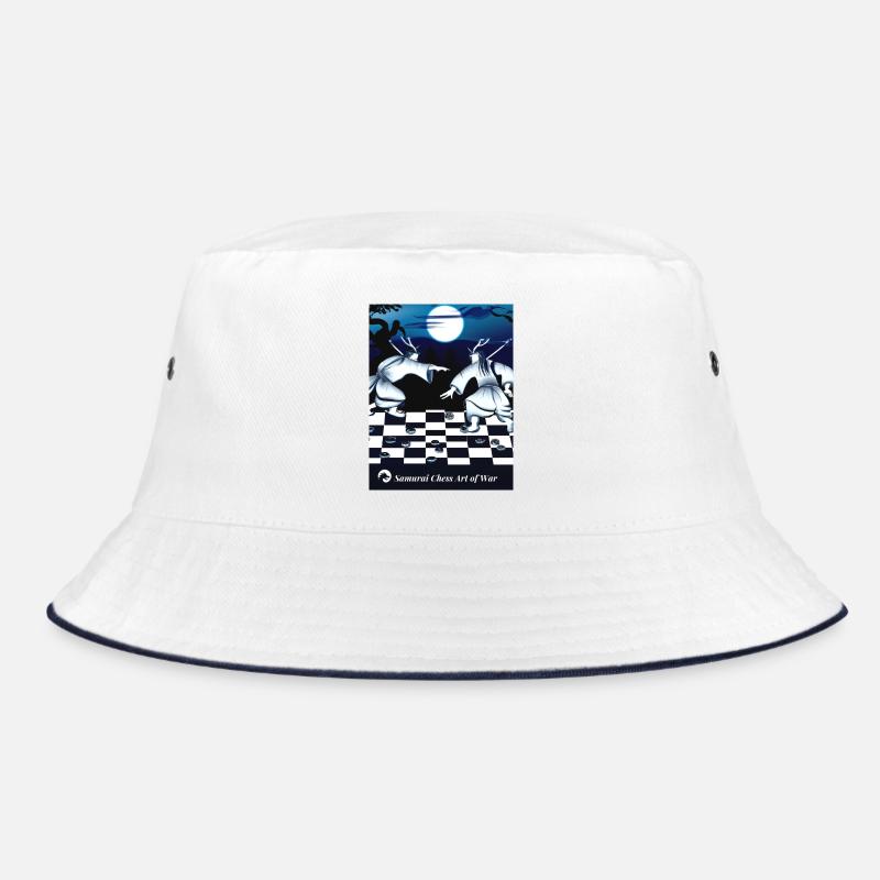 Samurai Schach Kampfspiel Samurai Chess Art of War Bucket Hat