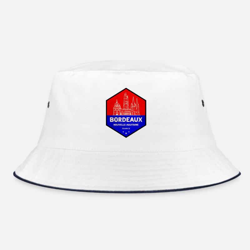 Blason de Bordeaux Rouge Bleu Bob