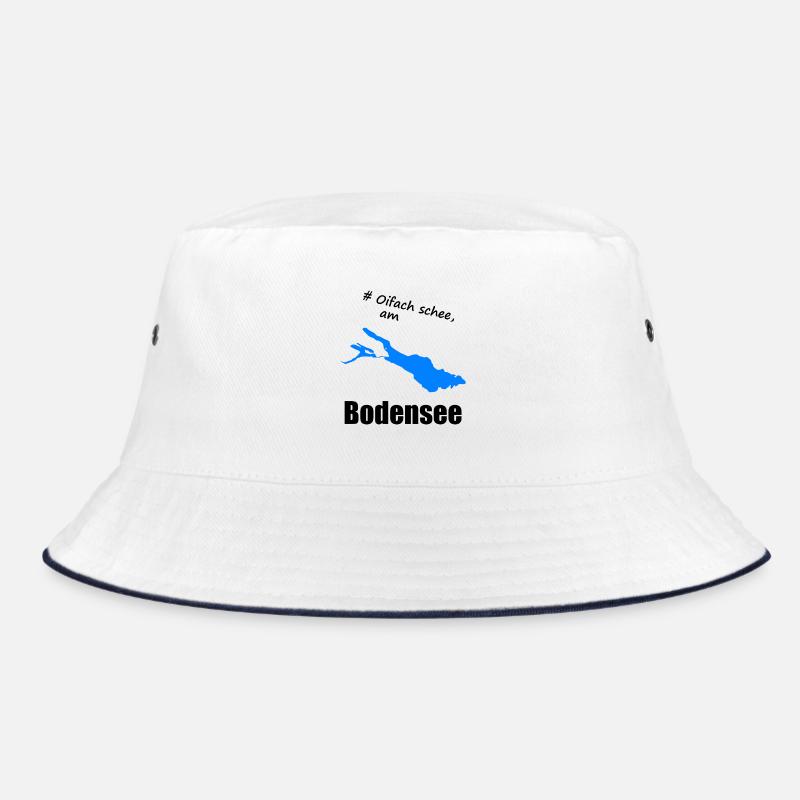 # Oifach schee, am Bodensee Bucket Hat
