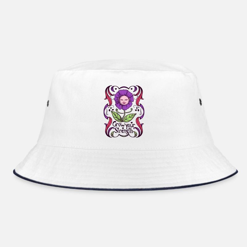 Empowerment Blumendesign Bucket Hat