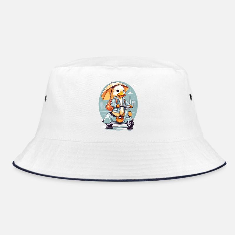 Ente mit Roller Bucket Hat