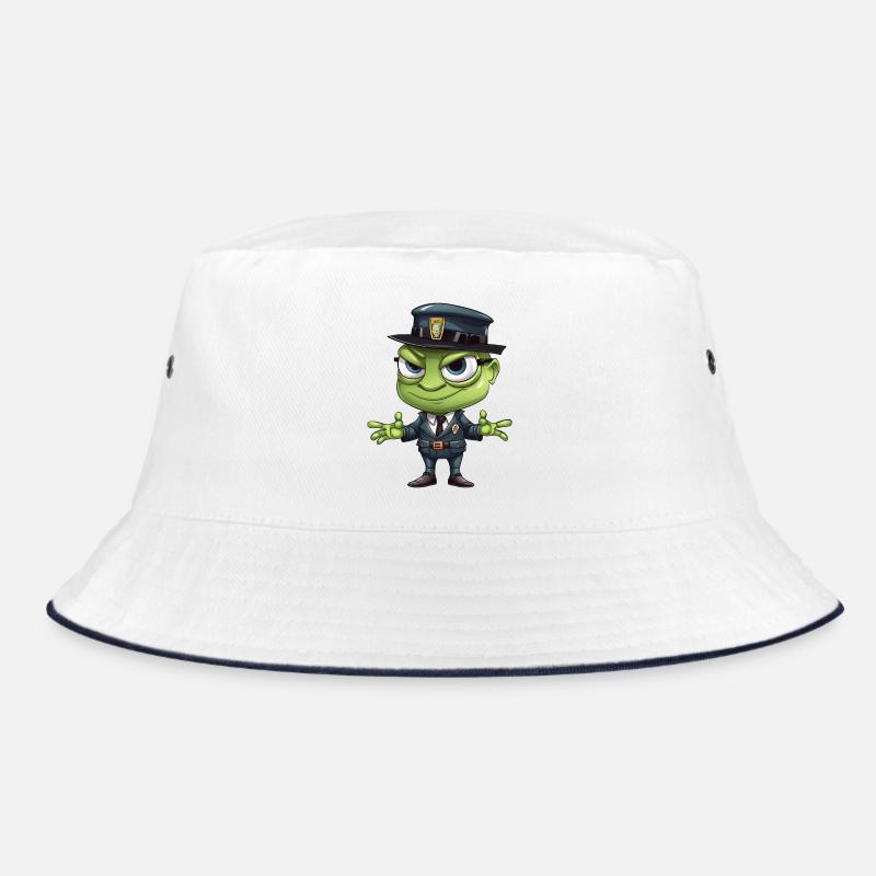 Grasshopper Polizei Bucket Hat