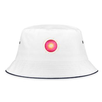 Creation Light Forgiveness - Sonja Ariel von Staden - Bucket Hat - white/navy - Front