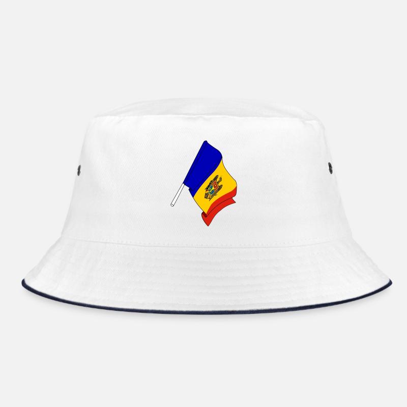 Flagge von Moldawien Bucket Hat