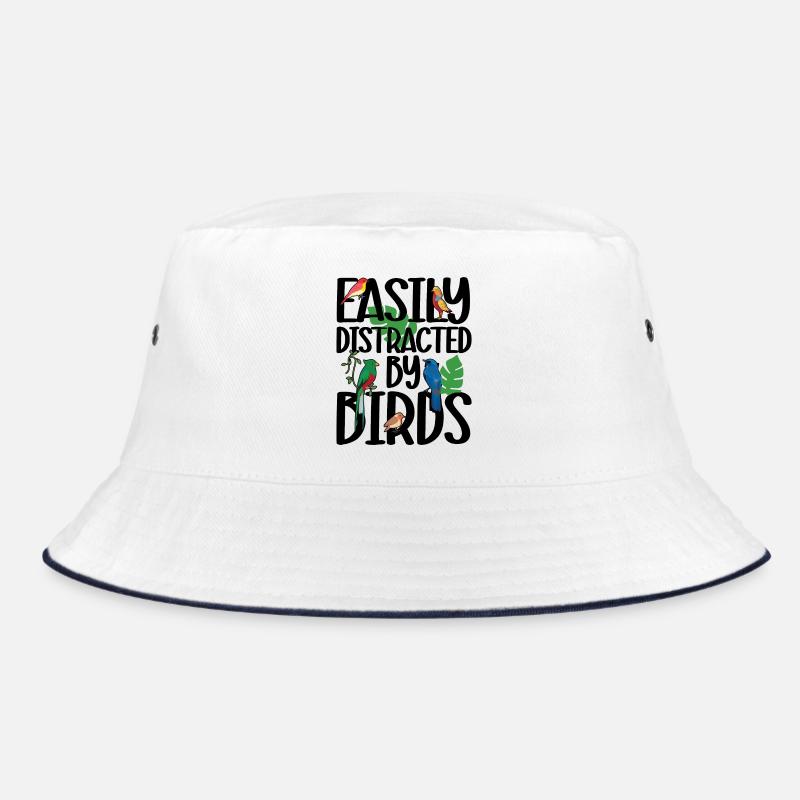 Easily Distracted by Birds Bucket Hat