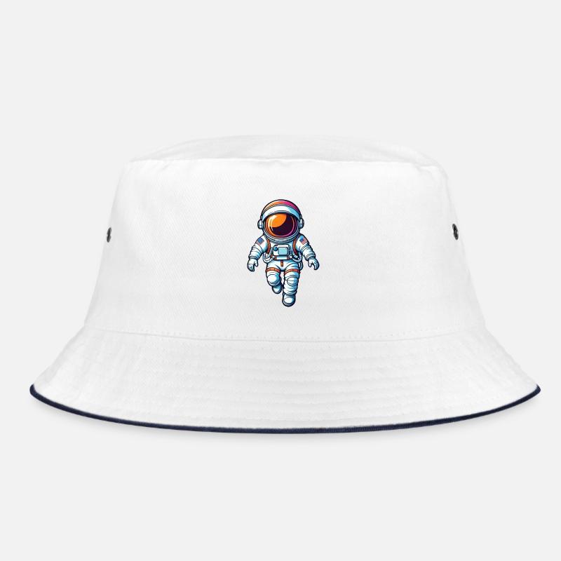 Bunter Cartoon-Astronaut Bucket Hat
