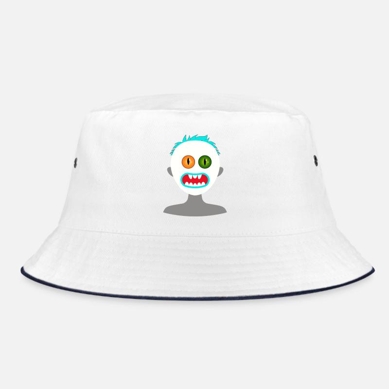 Scary human-shaped monster Bucket Hat