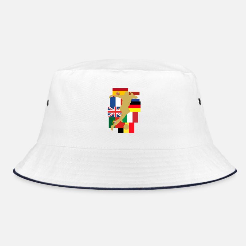 Fußball-Nationalmannschaftspokal Bucket Hat