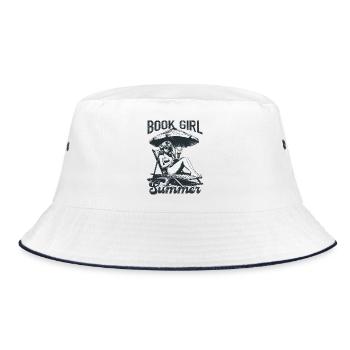 Book Girl Summer - Bob - blanc/marine - Devant