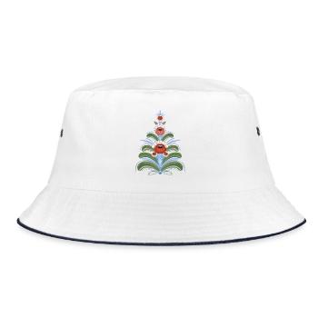 Kurbits Dalisk - Bucket Hat - white/navy - Front