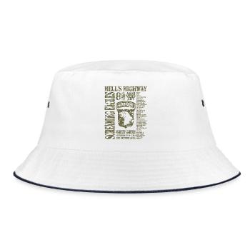 AVM 101st Airborne 80th Market Garden 2024 Green - Bucket Hat - white/navy - Front