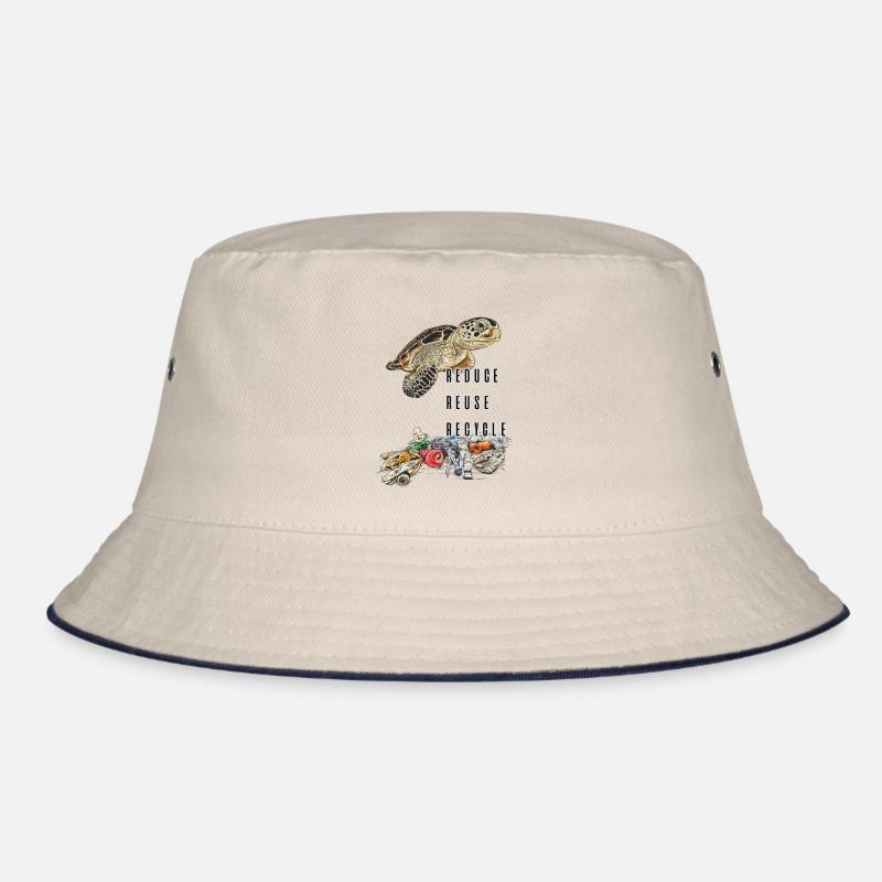 Save the ocean // Pollution Bucket Hat