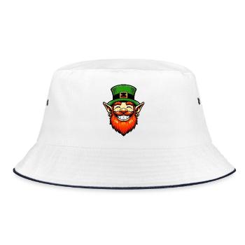 Leprechaun irlandais Irlande - Bob - blanc/marine - Devant