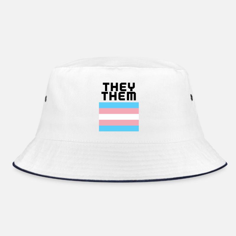 Sie Sie trans Bucket Hat
