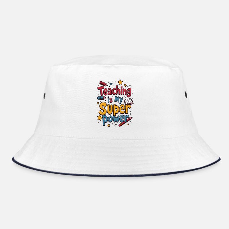 Teaching is My Superpower Bucket Hat