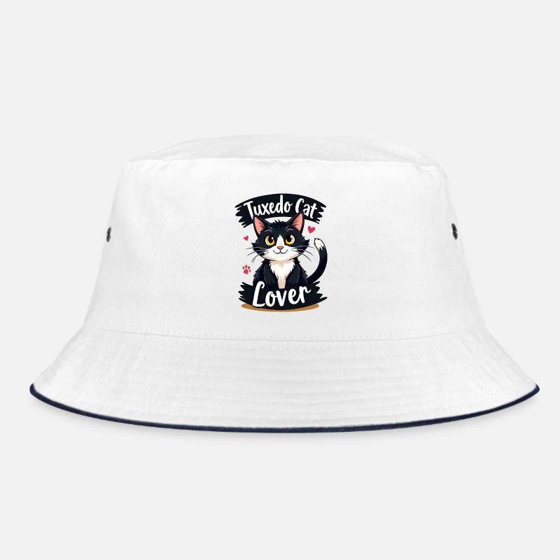Tuxedo Cat Lover - Geschenk Bucket Hat