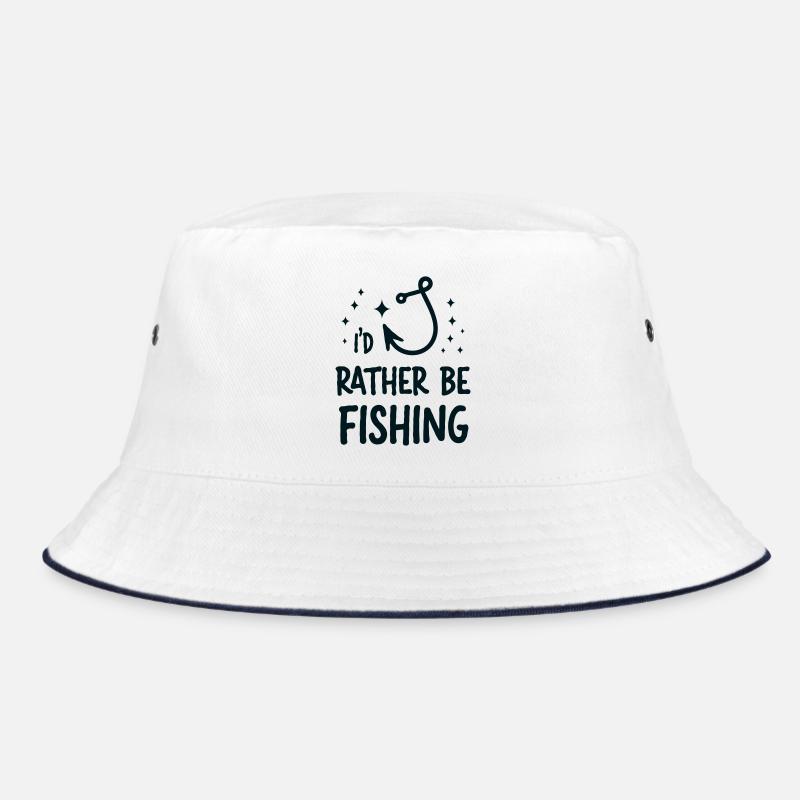 I’d Rather Be Fishing Bucket Hat