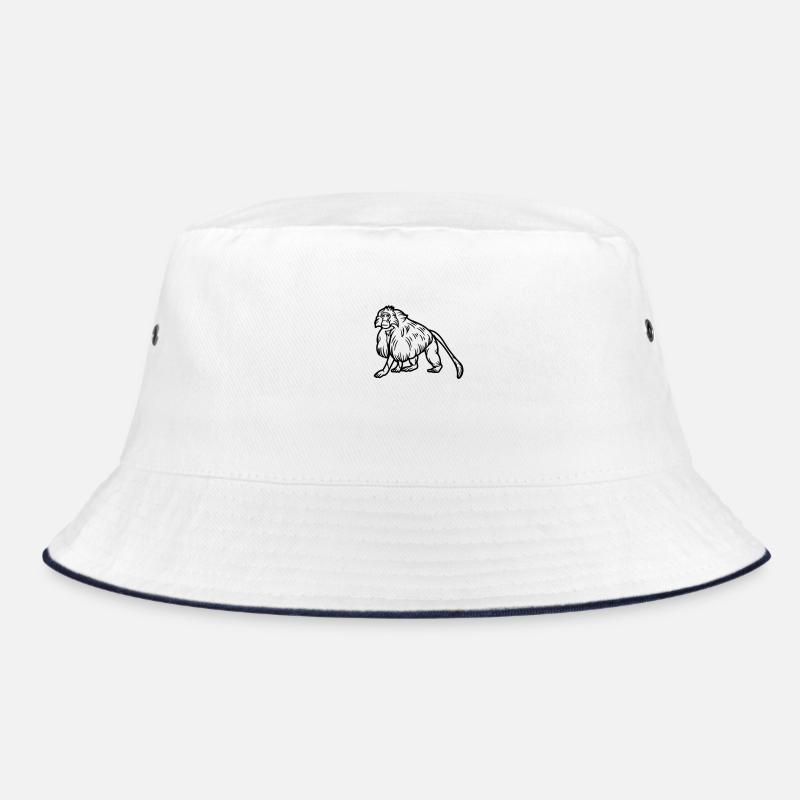 Gelada Monkey Bucket Hat