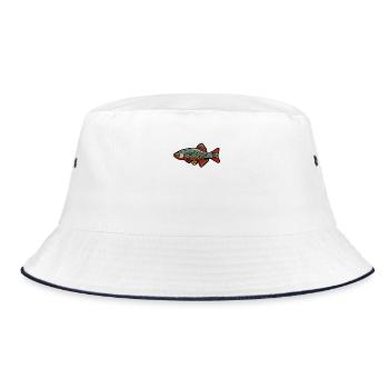 Active Danio - Bucket Hat - white/navy - Front