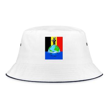Maneken pis - Bob - blanc/marine - Devant