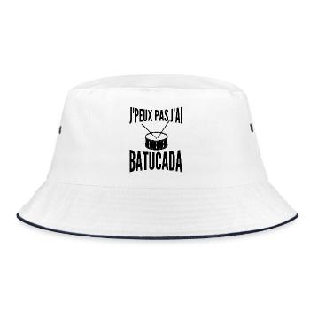 Batucada | Percussion | Samba - Bob - blanc/marine - Devant