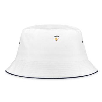Abeille Enfant Abeilles Cadeau - Bob - blanc/marine - Devant