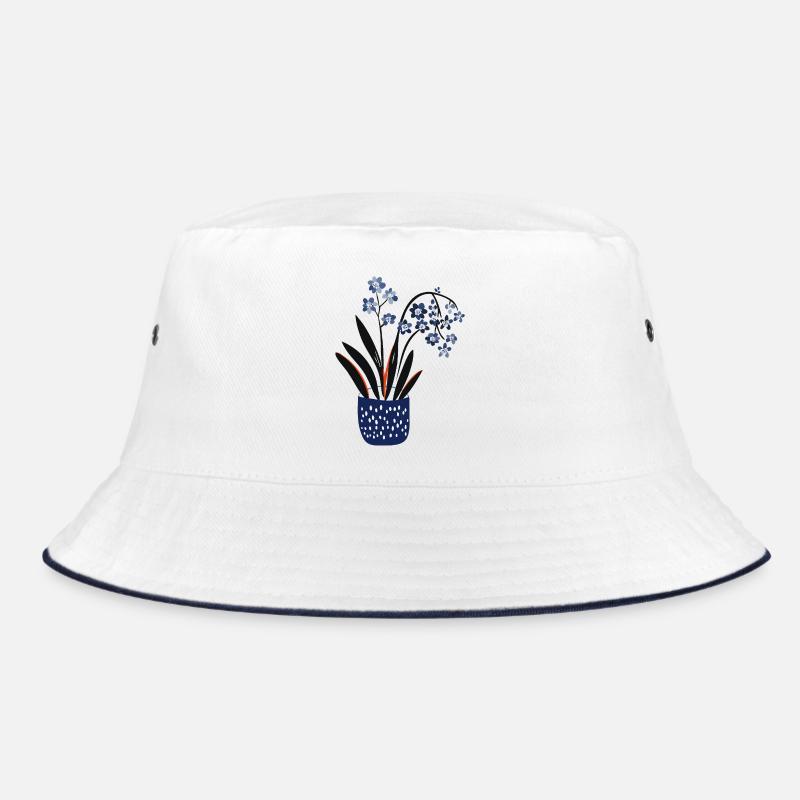Niedliches Pflanzendesign Bucket Hat