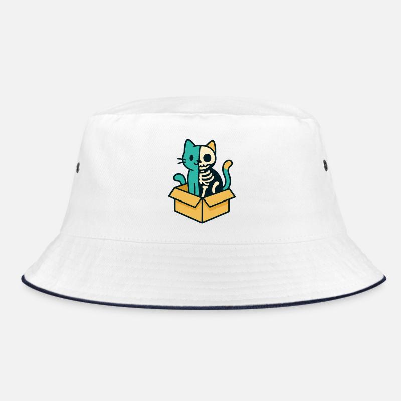 Schrödinger's Katze - Physik Design Bucket Hat