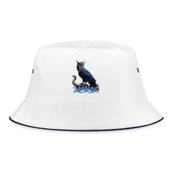 Kings of the heavens and the earth - Bucket Hat - white/navy - Front
