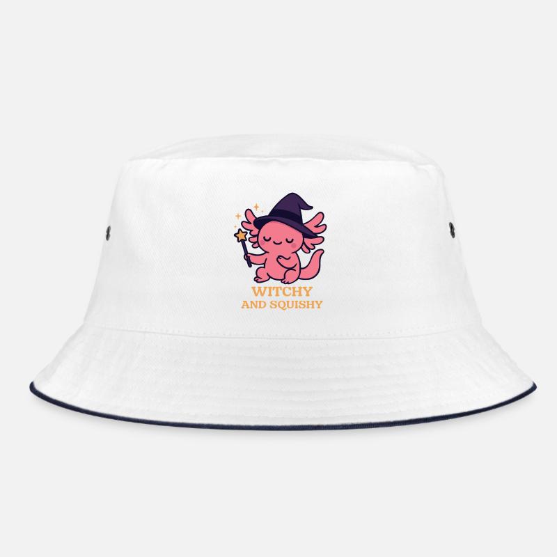 Witchy Axolotl - Motif de sorcière mignon Bob