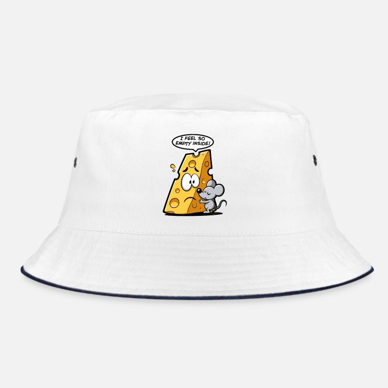 Cheese in existential crisis 🧀🐭 Bucket Hat