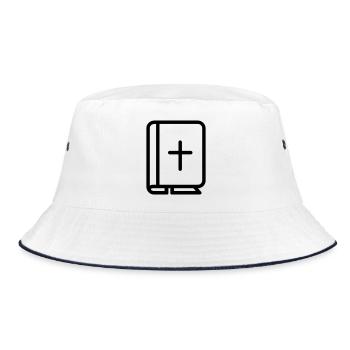 Bible - Bucket Hat - white/navy - Front