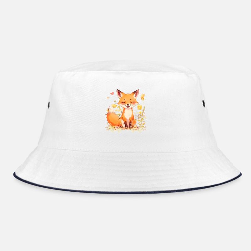 Verspielter Fuchs Bucket Hat