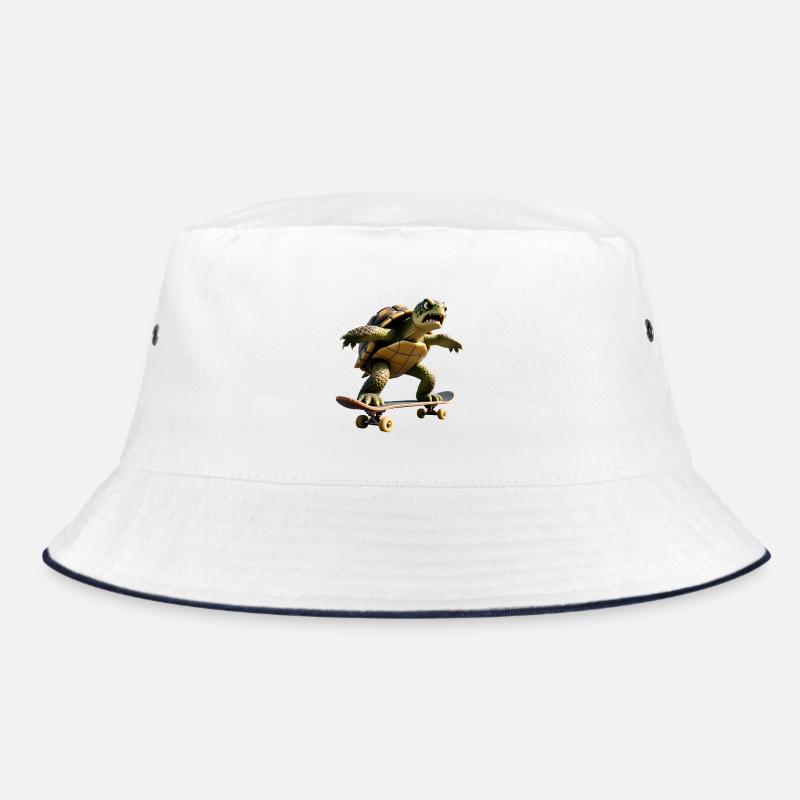 Aggro-Skater-Schildkröte – Hardcore Turtle Bucket Hat