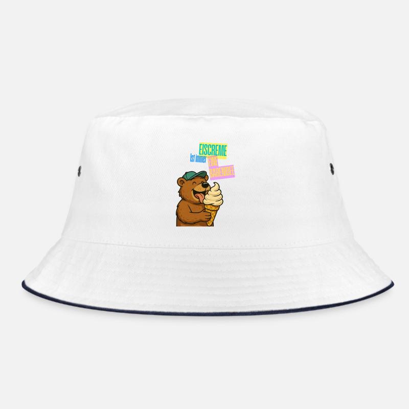 Bär Eiscreme Comic Bucket Hat