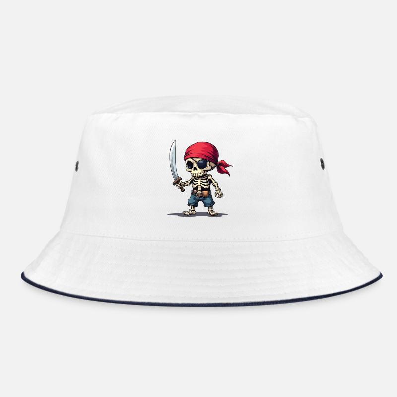 Squelette de pirate avec épée Bob