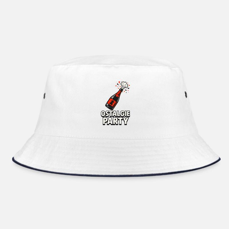 Ostalgie Party Bottle Bucket Hat