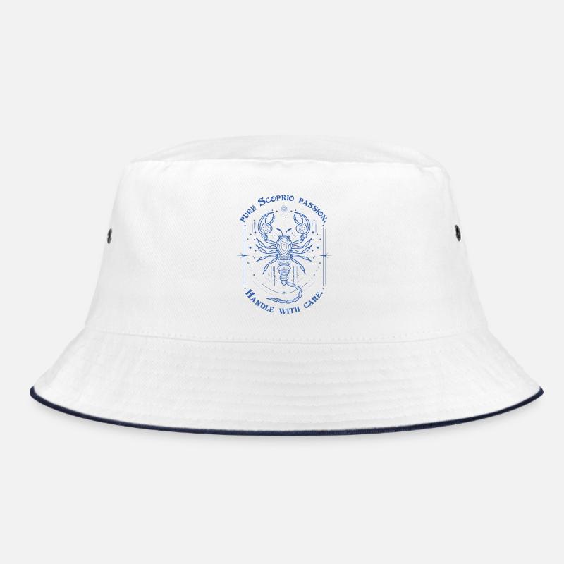 Skorpion Leidenschaft Sternzeichen Geschenk Astrologie Kunst Bucket Hat