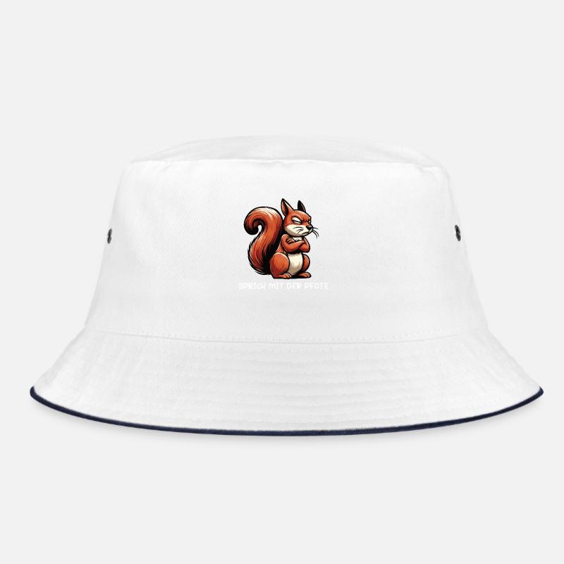 Talk to the paw squirrel squirrel rodent Bucket Hat
